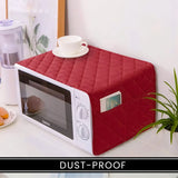 Maroon Oven Cover