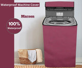 Waterproof Washing Machine Cover Maroon