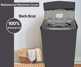 Waterproof Washing Machine Cover Dark Gray