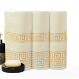 Versatile Jacquard Towel Cream