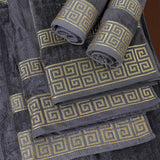 Versatile Jacquard Towel Gray