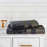 Versatile Jacquard Towel Gray