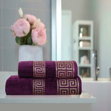 Versatile Jacquard Towel Magenta