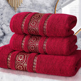 Circle Towel Maroon