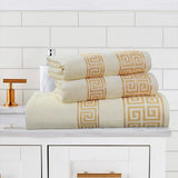 Versatile Jacquard Towel Cream