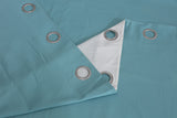 Plain Turquoise Blackout Cotton Duck Curtain