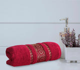 Circle Towel Maroon