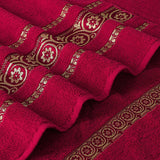 Circle Towel Maroon