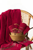 Circle Towel Maroon