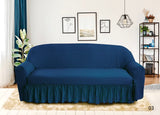 Butterfly Sofa Cover Navy