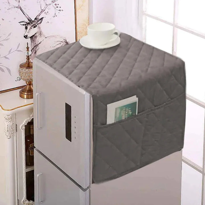 Gray Fridge Cover