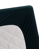 Fitted Mattress Cover Black