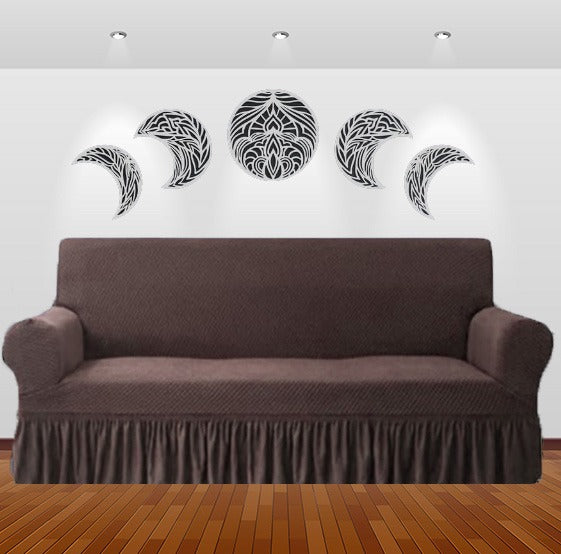 Turkish Sofa Cover Brown