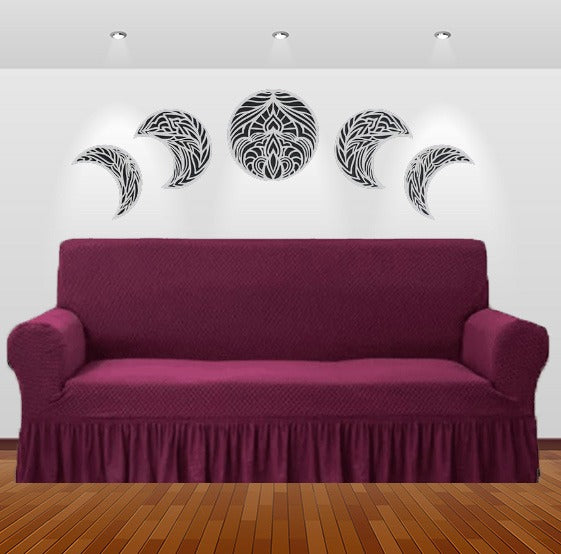 Turkish Sofa Cover maroon