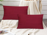 Bubble Cushion Cover Maroon