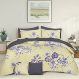 Microfiber Bedsheet With 2 Pillow Cover Design 2