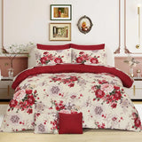 Microfiber Bedsheet With 2 Pillow Cover Design 4