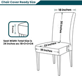 Fitted Jersey Chair Cover Sea Green