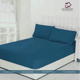 Fitted Jersey Mattress Cover Sea Green