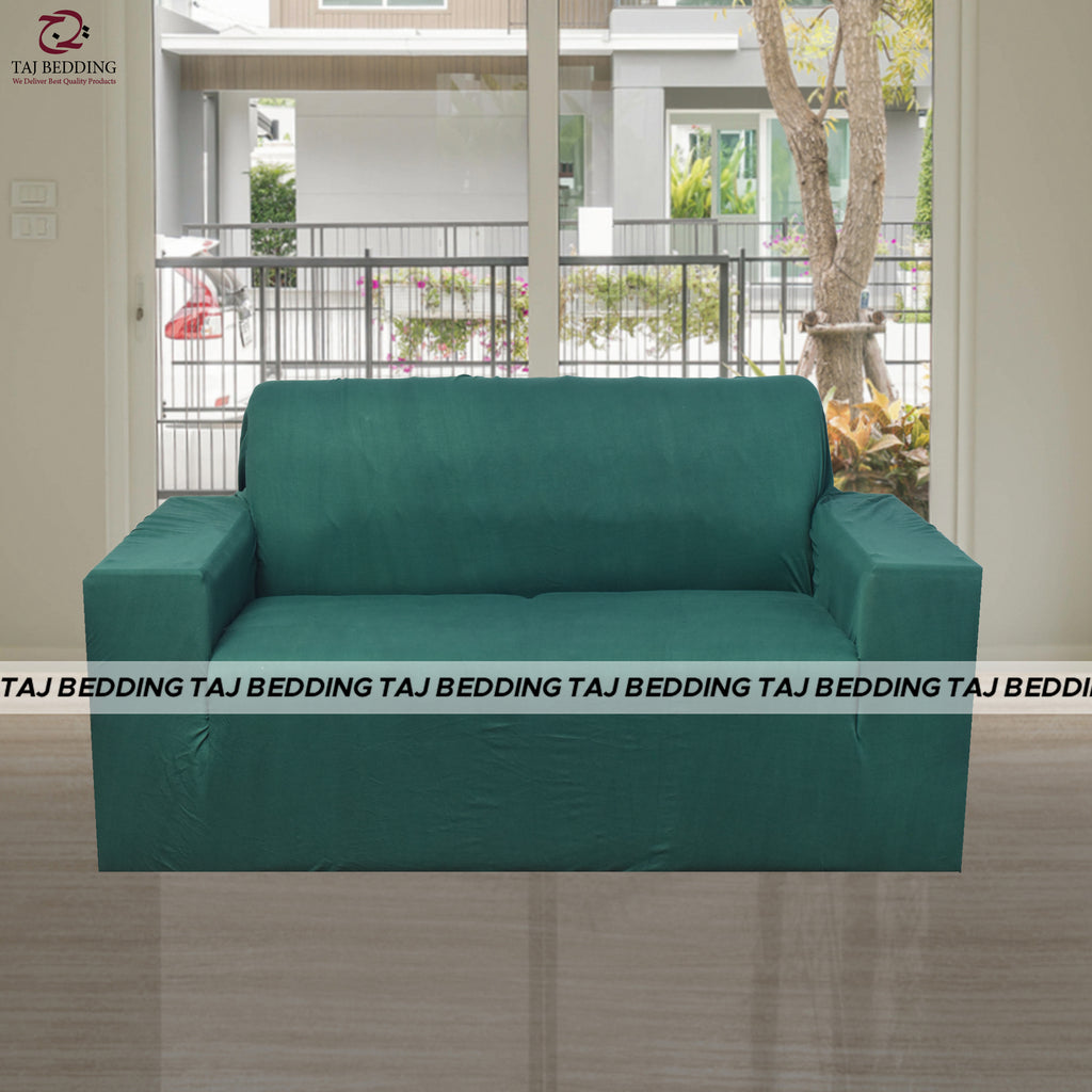 Jersey Sofa Cover Green