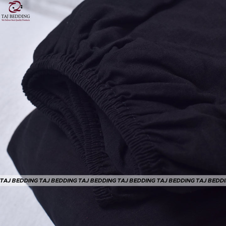 Jersey Sofa Cover Black