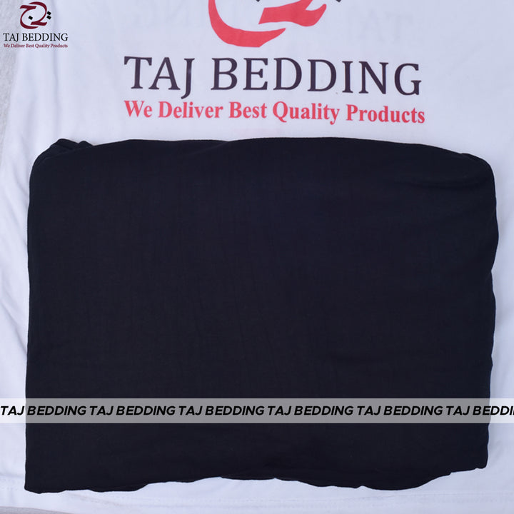 Jersey Sofa Cover Black